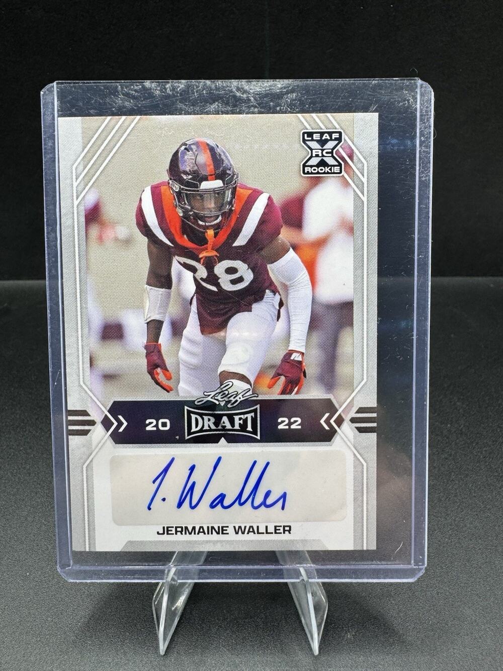 Leaf Rookie Jermaine Waller Autograph 2022